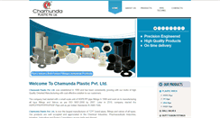 Desktop Screenshot of chamundaplastics.com